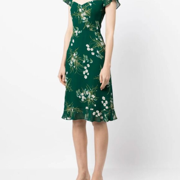 Reformation Buena Print Rosi Floral Midi Dress - Picture 3 of 6